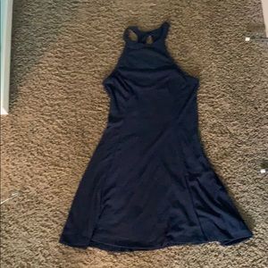 hollister navy dress, like new